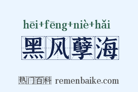 黑风孽海是什么意思的图片